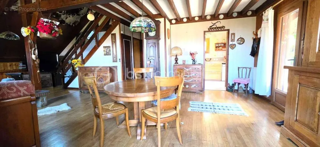 Salle à manger - Chalet avec Terrain à Saint-Martin-d'Uriage