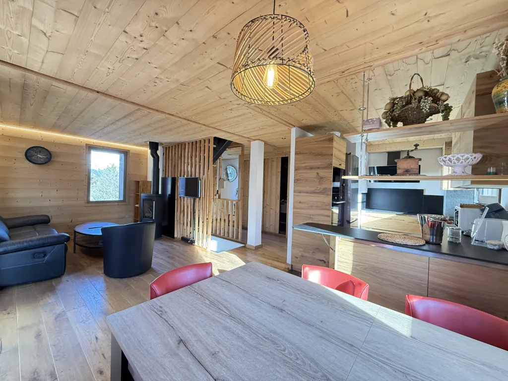 Söögituba - Alpine Chalet with Aravis View in Combloux