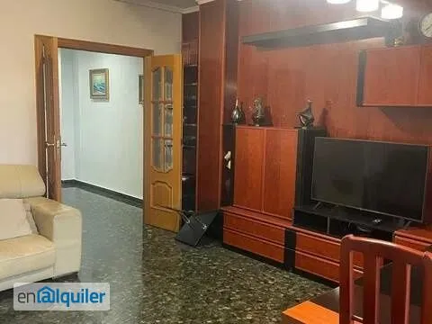 Séjour - Furnished Flat with Balcony in Pinedo