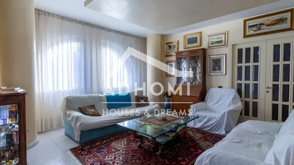 Séjour - Penthouse with Sea View in Cagliari