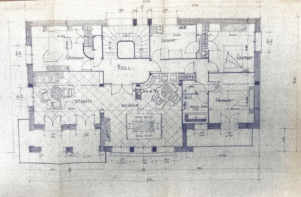 Plan - Villa de Charme avec Vue Mer à Sète