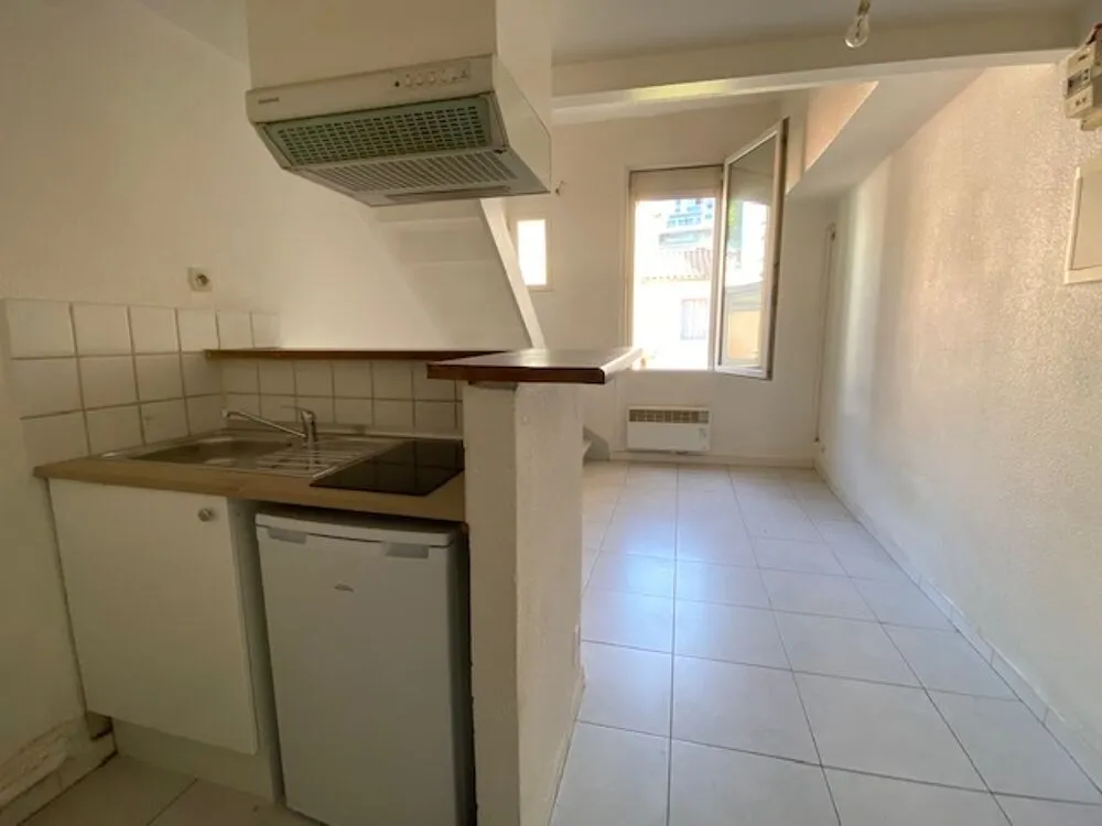 Cuisine - Appartement 1 Pièce avec Mezzanine à Montpellier