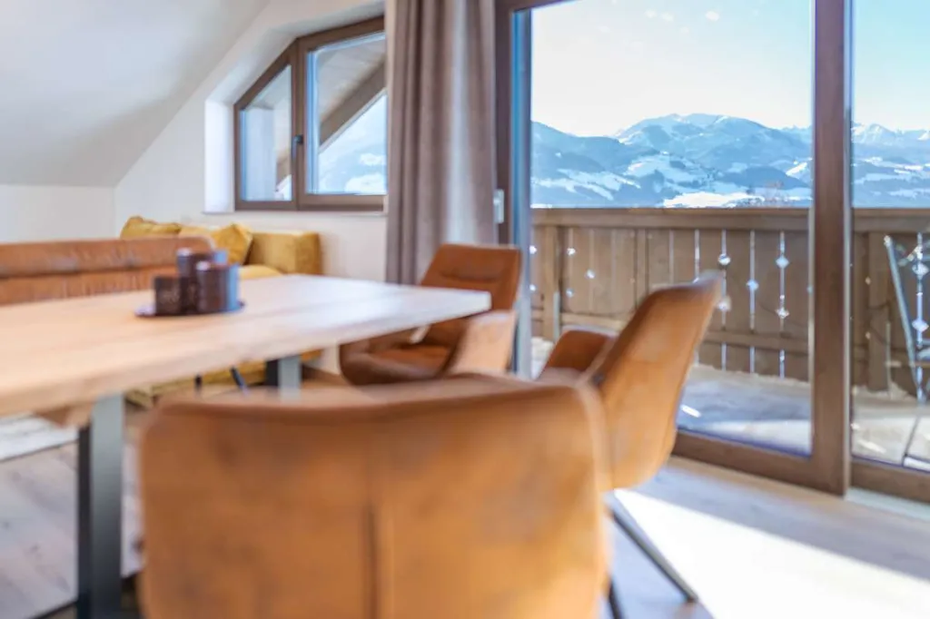 Söögituba - Luxury Apartment with Panoramic View in Gröbming