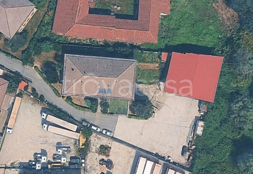 Vue aérienne - Bifamiliar Villa with Private Garden in Leini