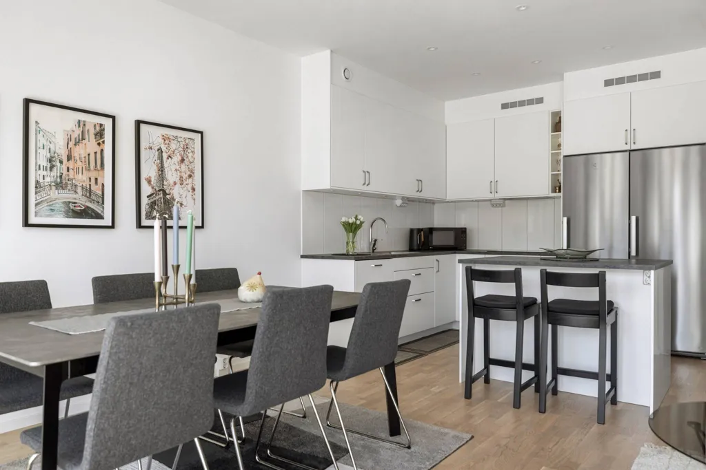Söögituba - Modernised Apartment with Sea Access in Halland