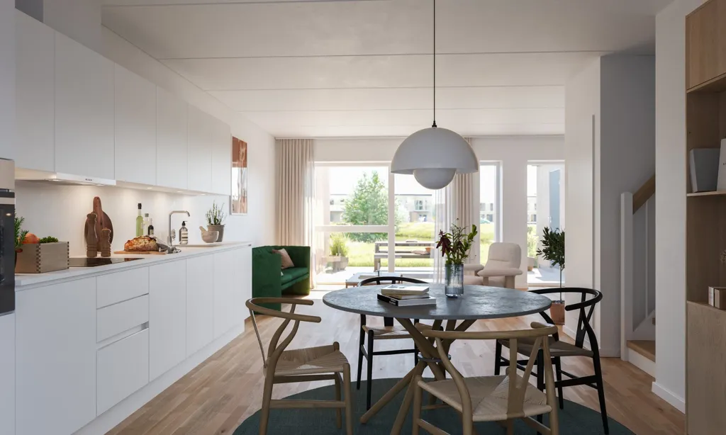 Salle à manger - Five-Bedroom Apartment in Lynge