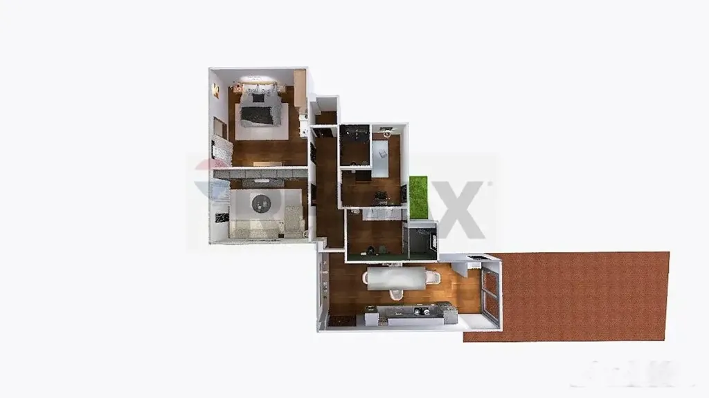 Plaan - Spacious Apartment with Terrace in Bari