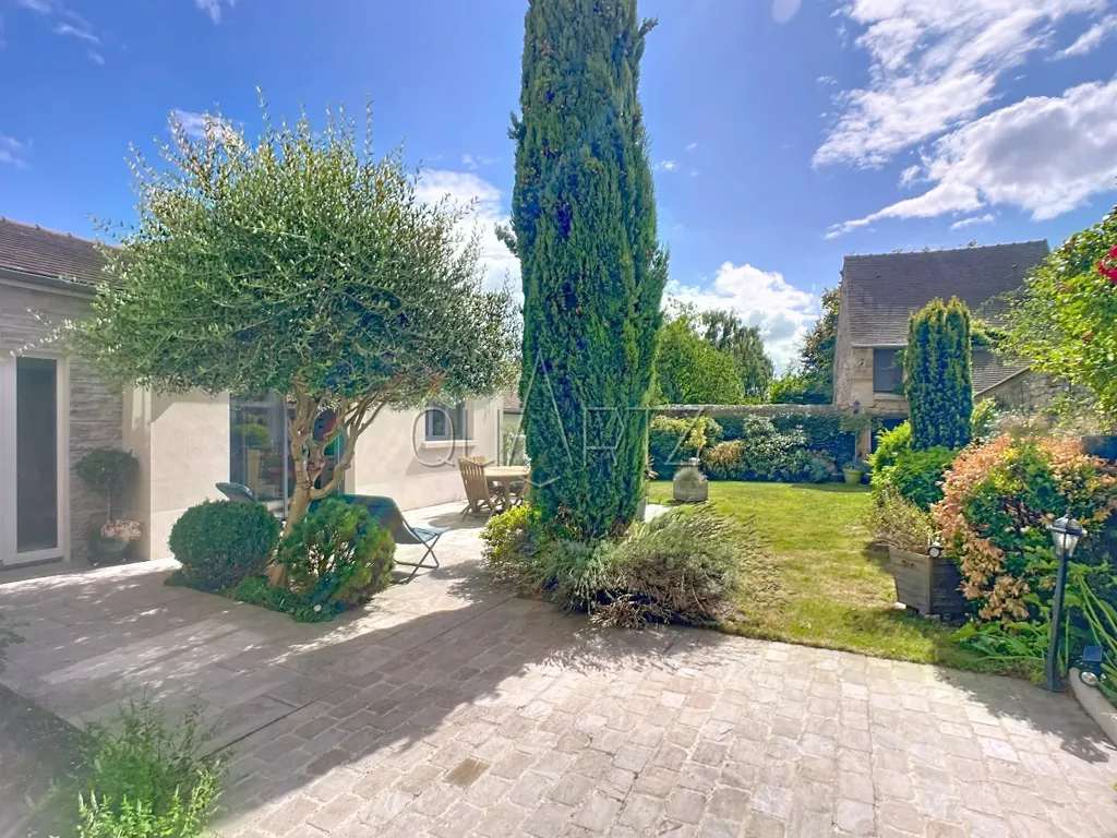 Jardin - Maison Charmante avec Terrasse à Bouconvillers