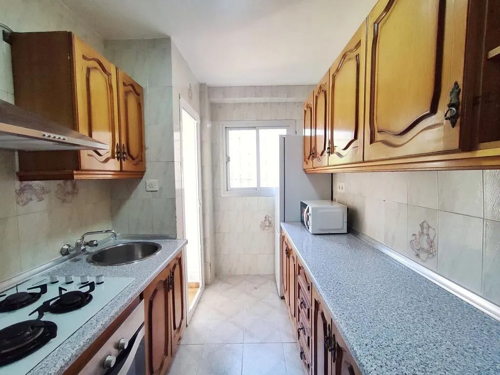 Köök - Apartment with Terrace in Granada