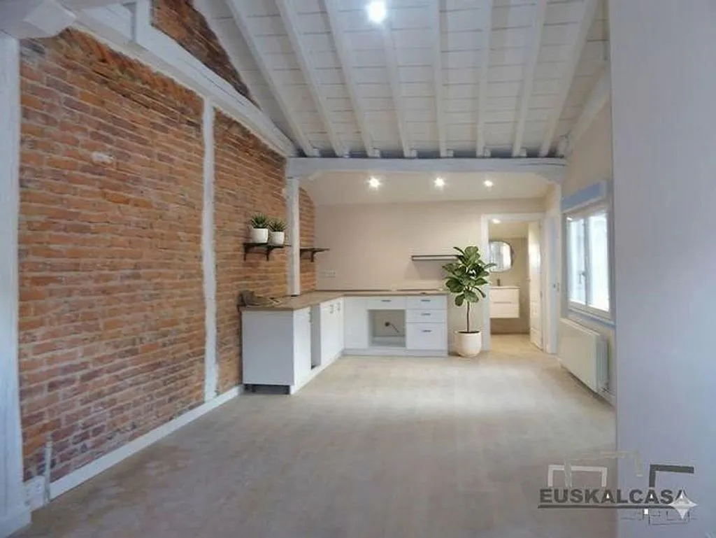 Köök - Modernised Flat with Terrace in San Francisco, Bilbao
