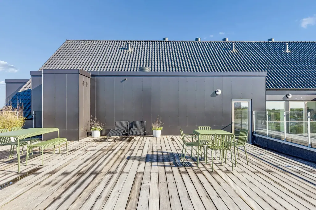 Terrass - 3-Bed Flat with Balcony in Odense
