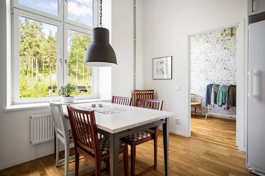 Salle à manger - Characterful Flat with Balcony in Falun