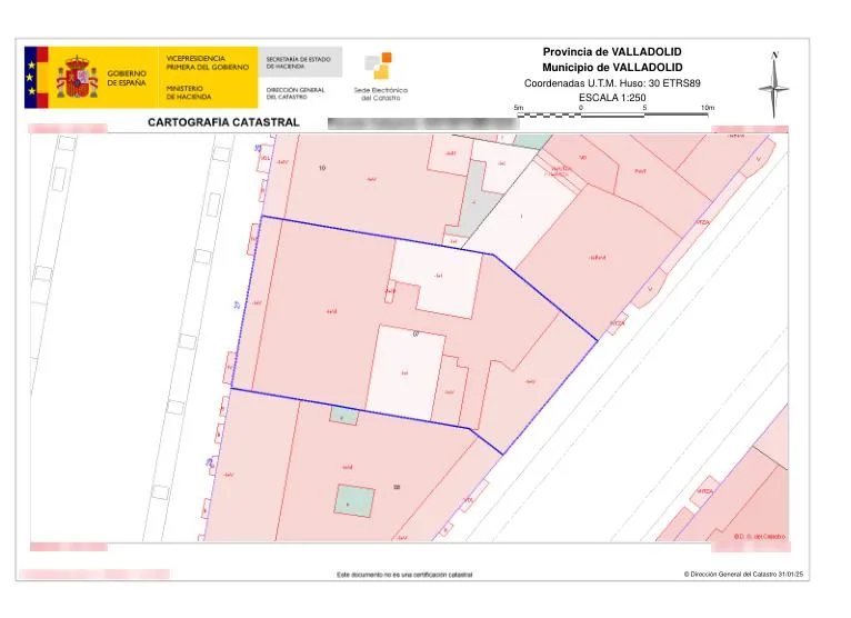 Plan - Garage with Automated Parking in Valladolid