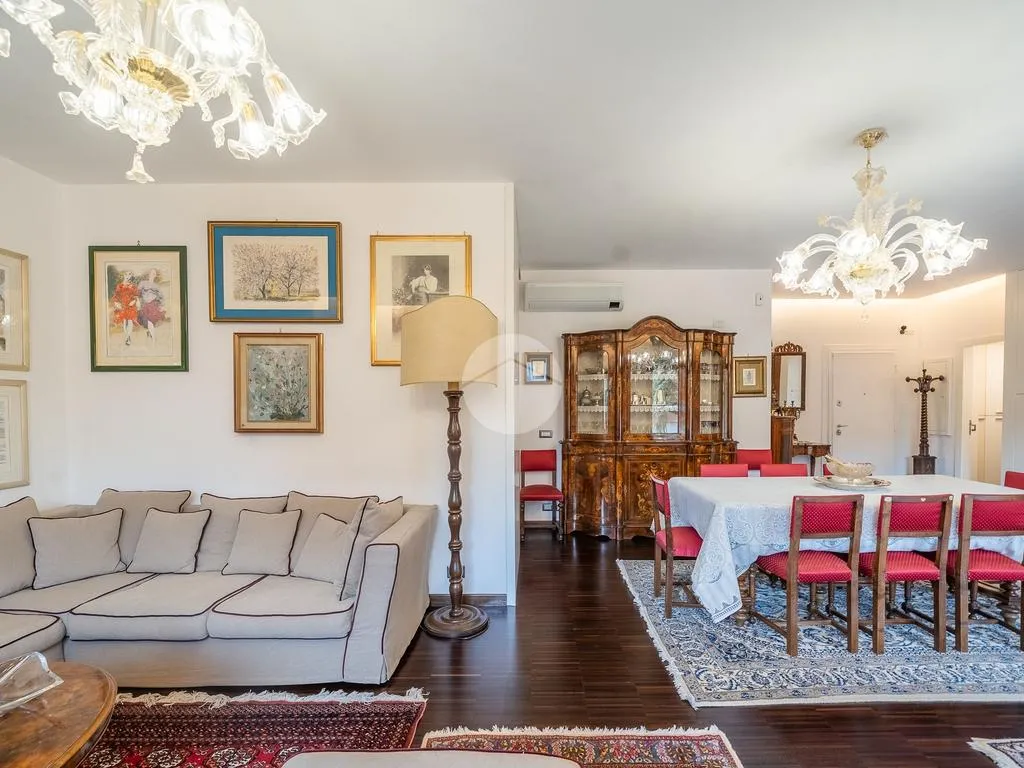 Living Room - Fully Rented 4-Bedroom in Signorile Compounds, Rome