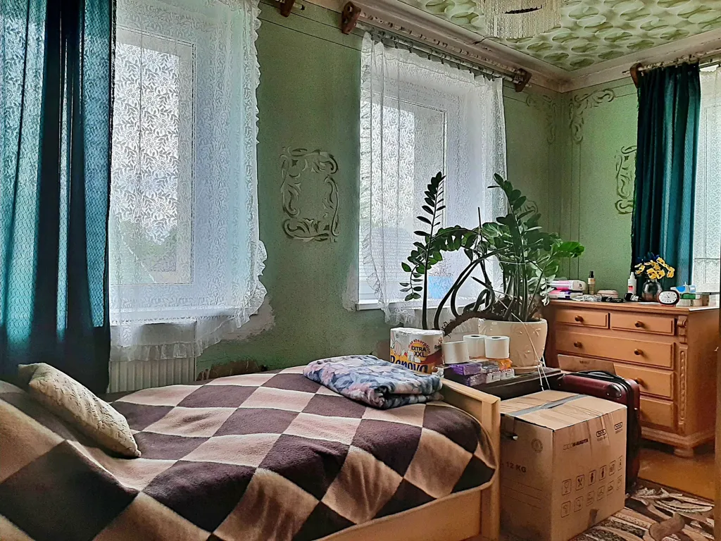 Chambres - Two-Bedroom Apartment with Balcony in Biržai