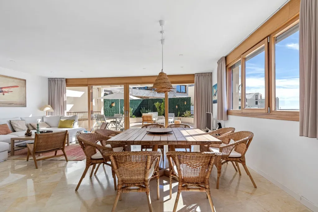 Söögituba - Penthouse with Sea View in Marbella