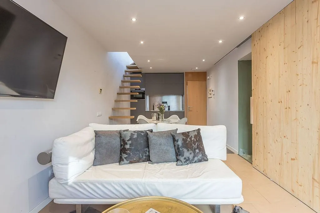 Soggiorno - Duplex with Terrace in Sant Gervasi, Barcelona