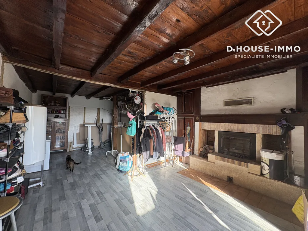 Séjour - Maison en Pierres Rénovée avec Vue Dégagée à Villars