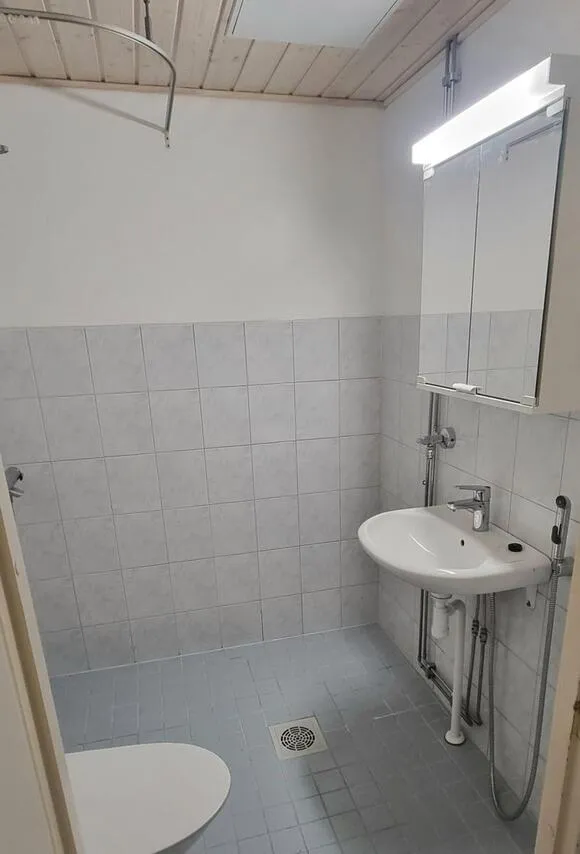 Salles de bain - Twin-Unit with Balcony in Myllyhaka, Nokia
