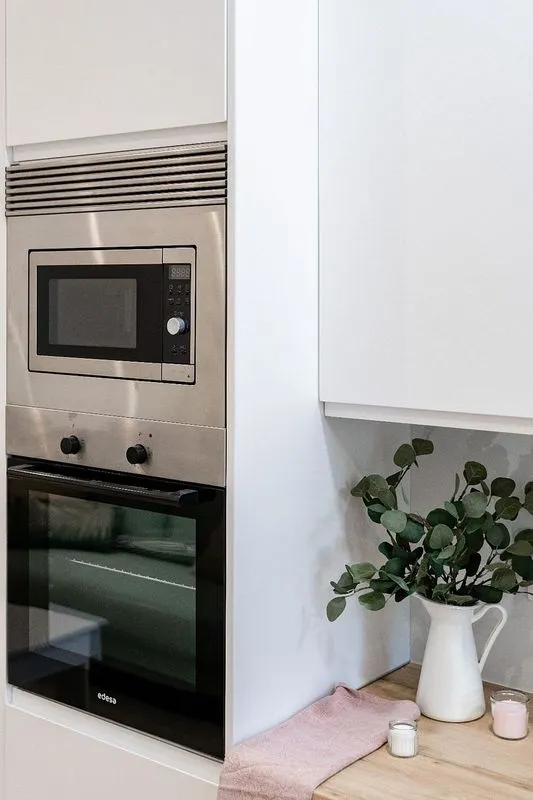 Kitchen - Modern Flat with Lift in Sector Oficios