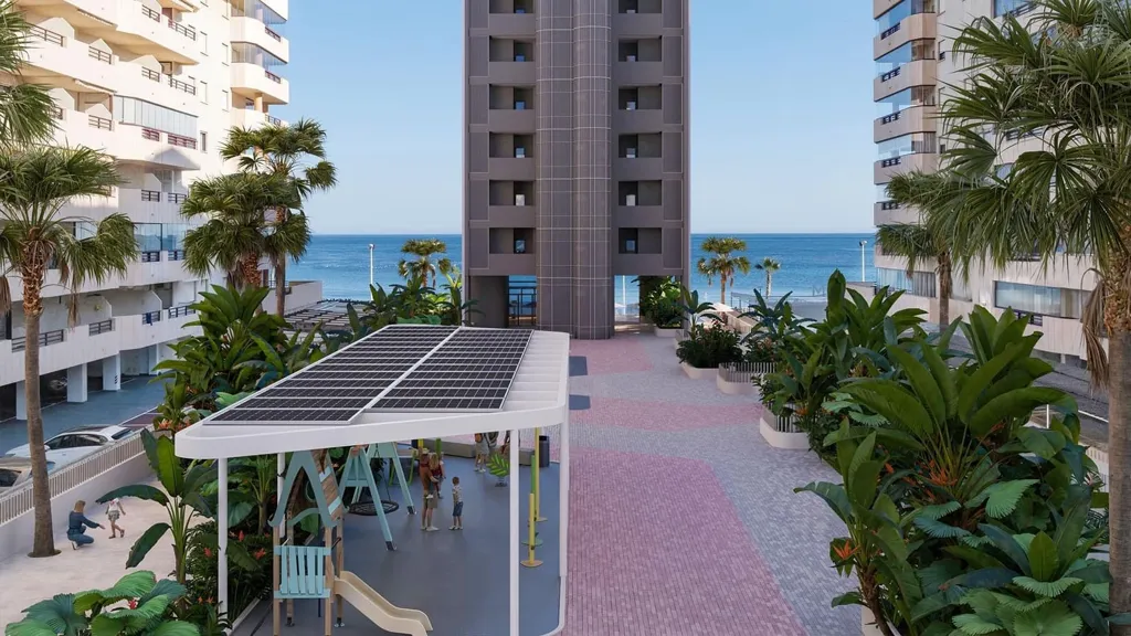Aed - Beachfront Duplex Penthouse with Solarium in Calpe