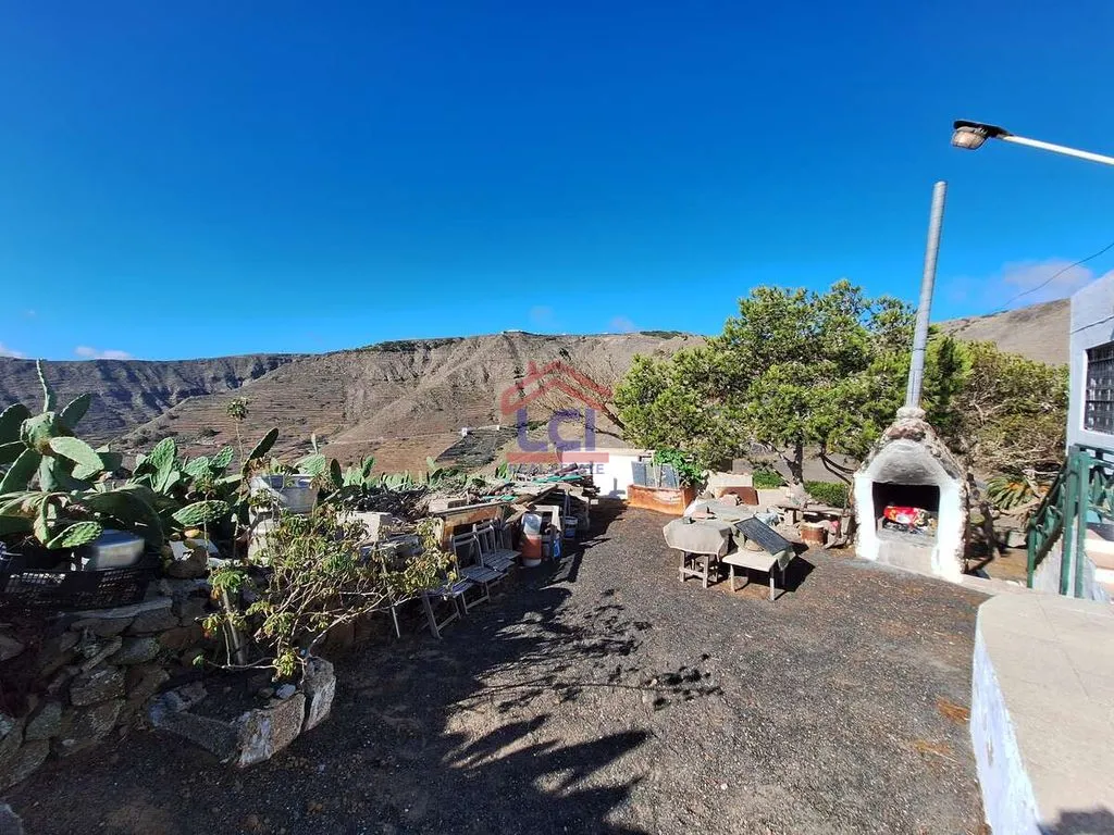 Terrasse - Rustic Land with Pool in Haría, Canary Islands