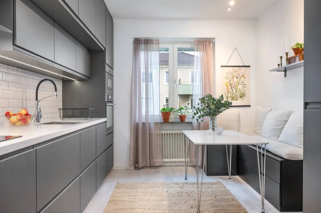 Cuisine - Apartment with Balcony in Oxelbergen