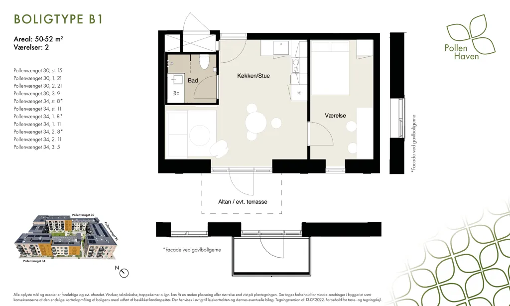 Floor Plan - Apartment with Pets Allowed in Tilst