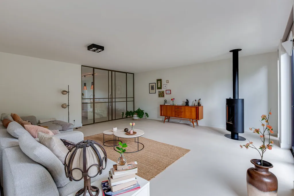 Séjour - Modern Half-Detached House with Garden in Doorn