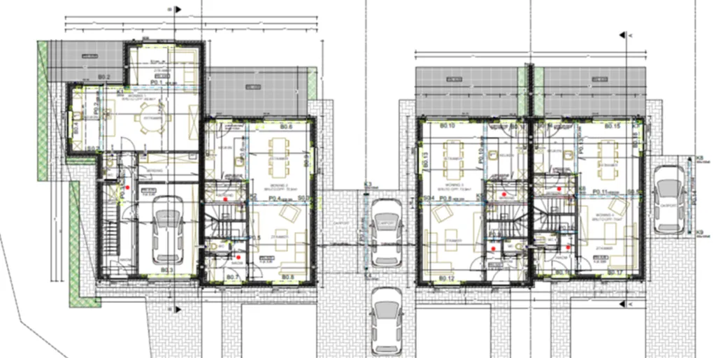 Planimetria - Corner Semi-Detached New Build in Mol