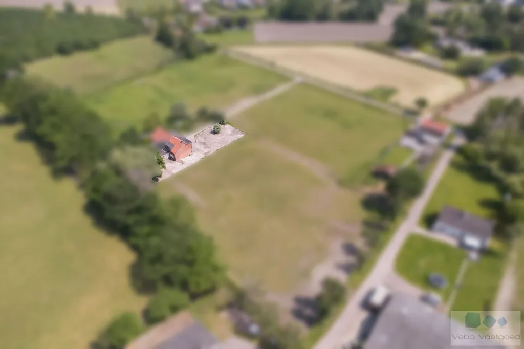 Õhuvaade - Renovated House with Garden in Itegem