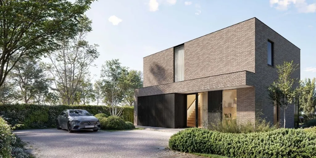 Modern Villa with Garden in Roeselare