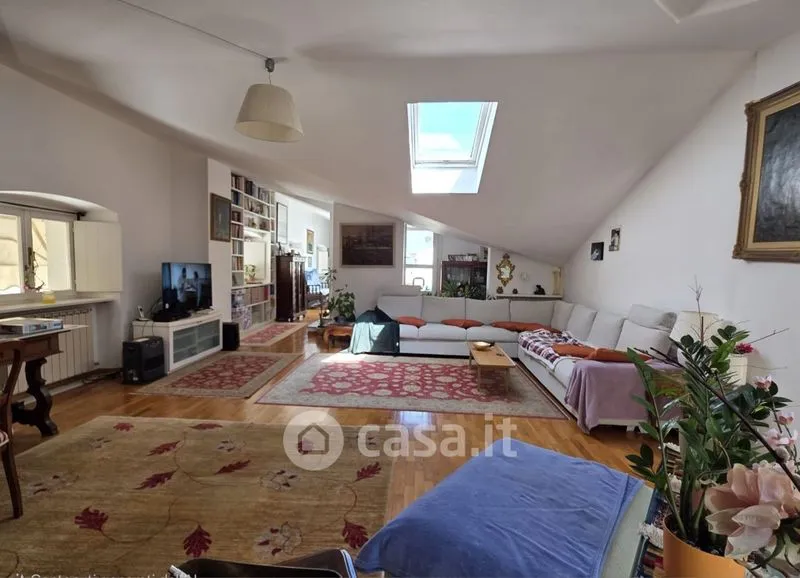 Séjour - Attico with Large Balcony in Trieste