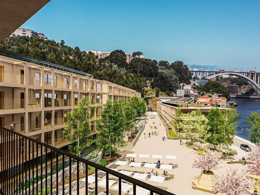 Balcon - 3 Bedroom Flat with River View in Vila Nova de Gaia