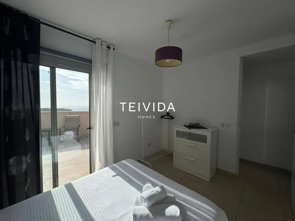 Bedrooms - Penthouse with Sea View in Palm-Mar