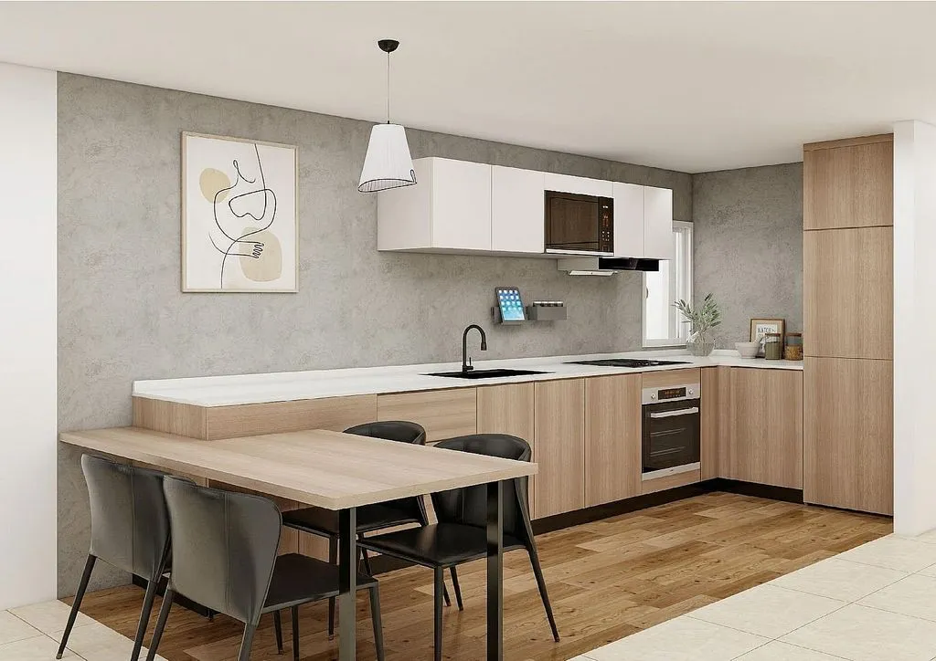 Cuisine - Apartment with Pool and Terrace in Almoradí