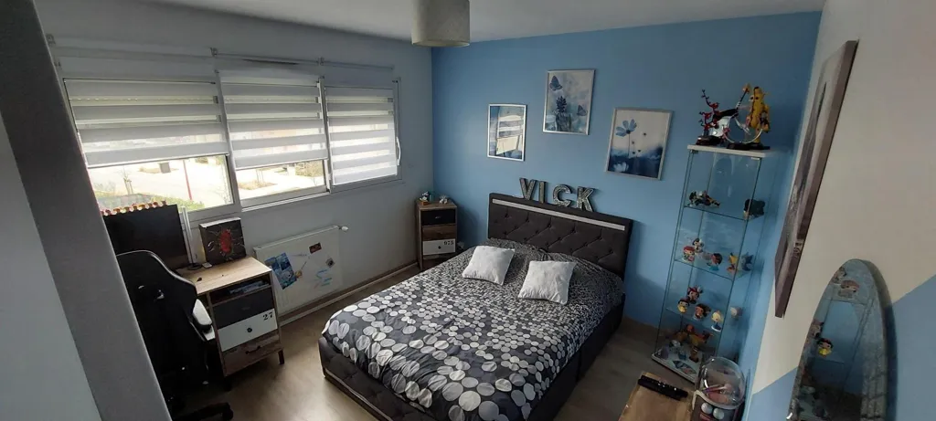 Chambres - Maison Contemporaine avec Piscine à Romillé