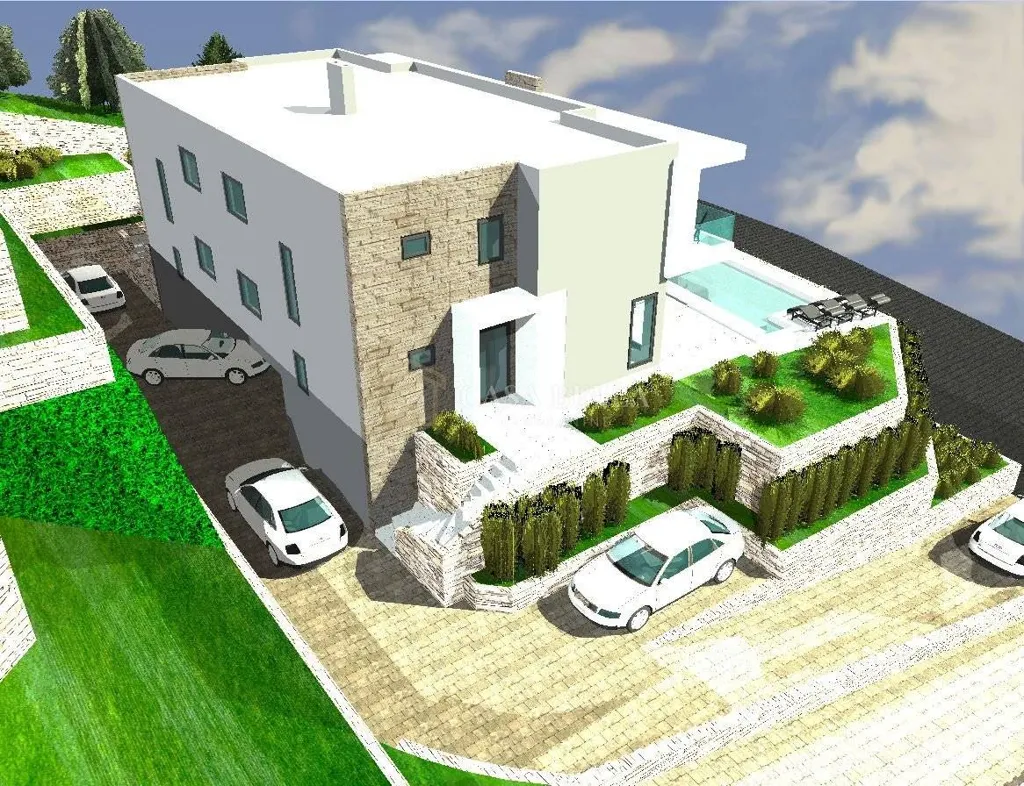 Duplex House with Pool in Kostrena
