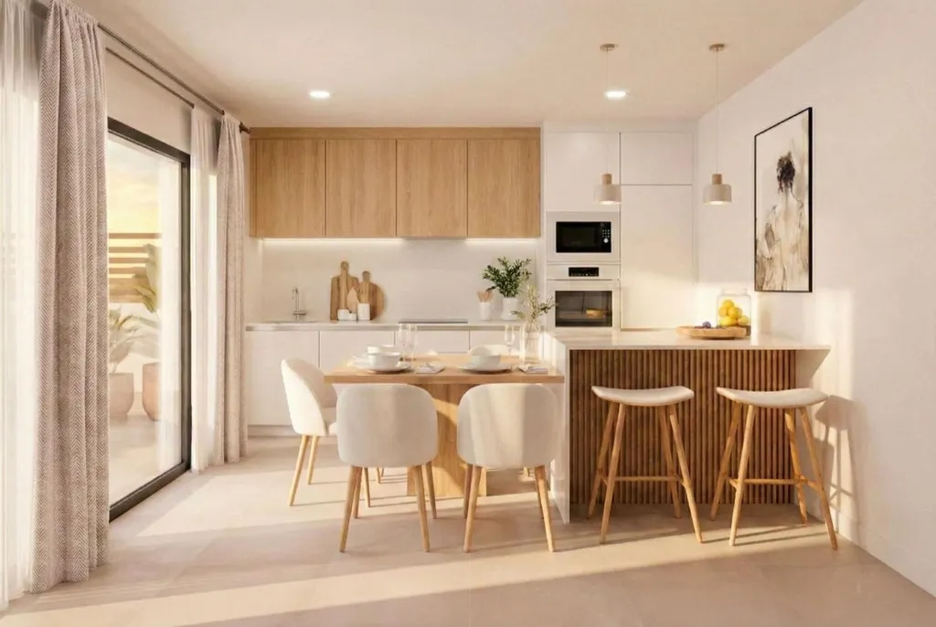 Cuisine - New Build Villa with Solarium in Camposol, Mazarrón