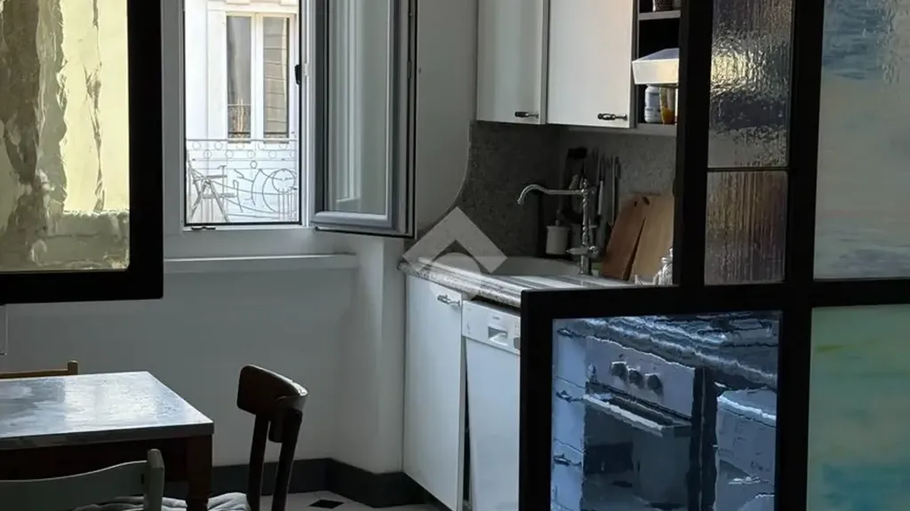 Köök - Prestigious Apartment with Balconies in Milan