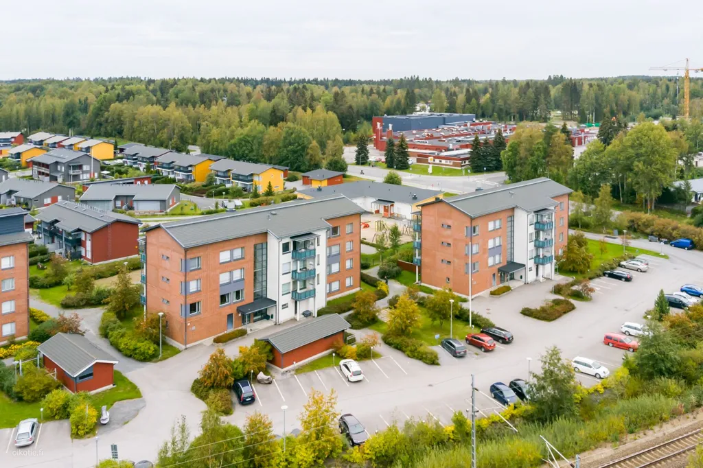 Õhuvaade - Apartment with Sauna in Vatiala, Kangasala