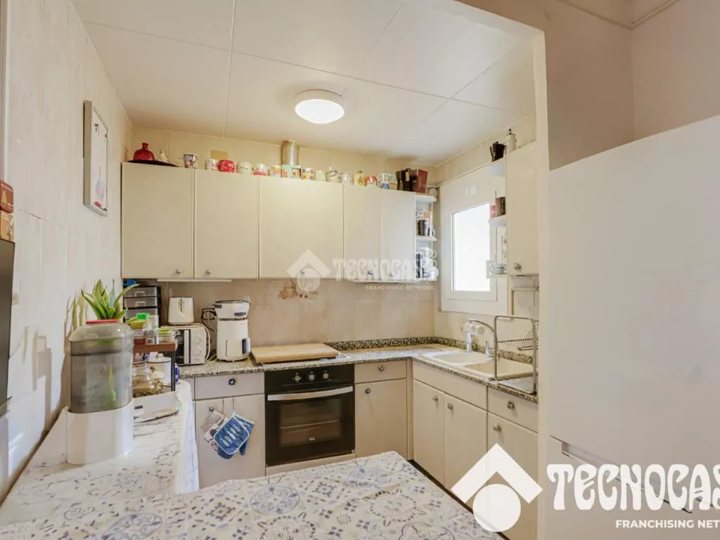Köök - Charming Flat with Terrace in Sants - Montjuïc