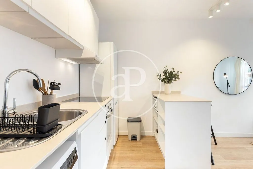 Cuisine - Apartment with Balcony in Ponent