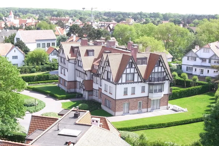 Õhuvaade - Garden Apartment in Zoute