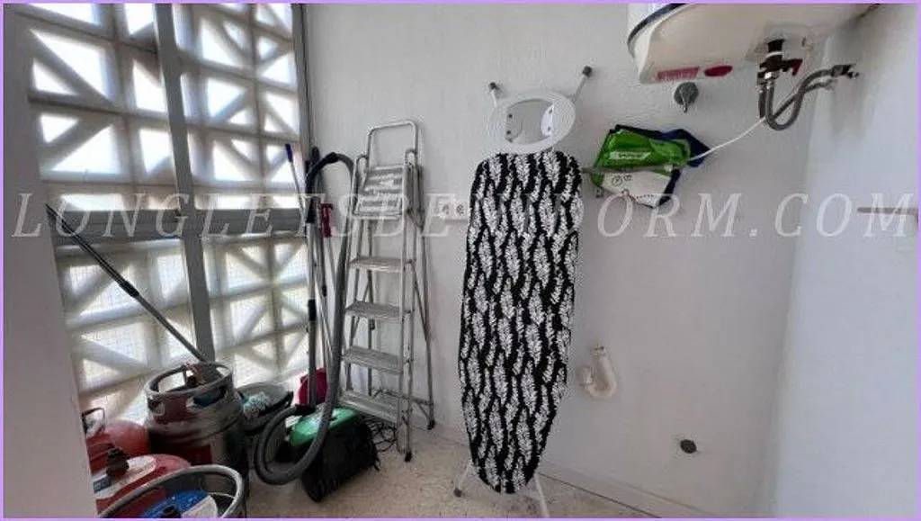 Pesuköök - Apartment with Pool and Sea View in Benidorm