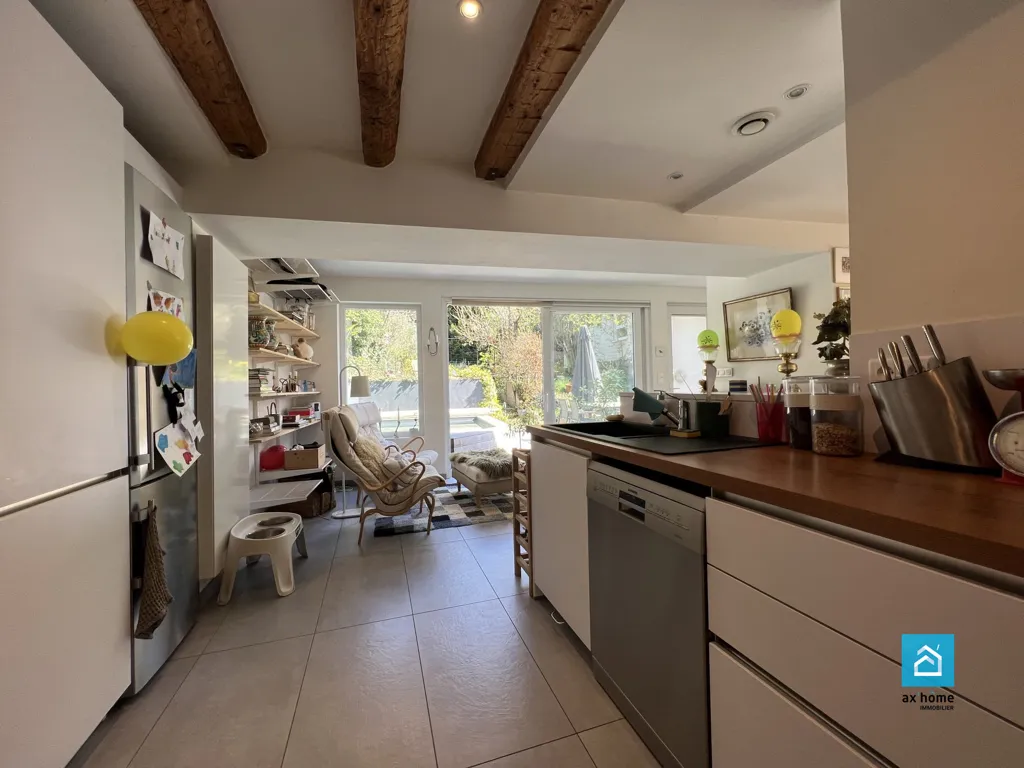 Cuisine - Maison de Charme avec Piscine à Wiwersheim