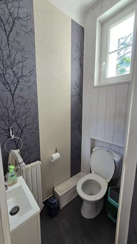 Salles de bain - Maison de Caractère avec Terrain Arboré à Bouresse