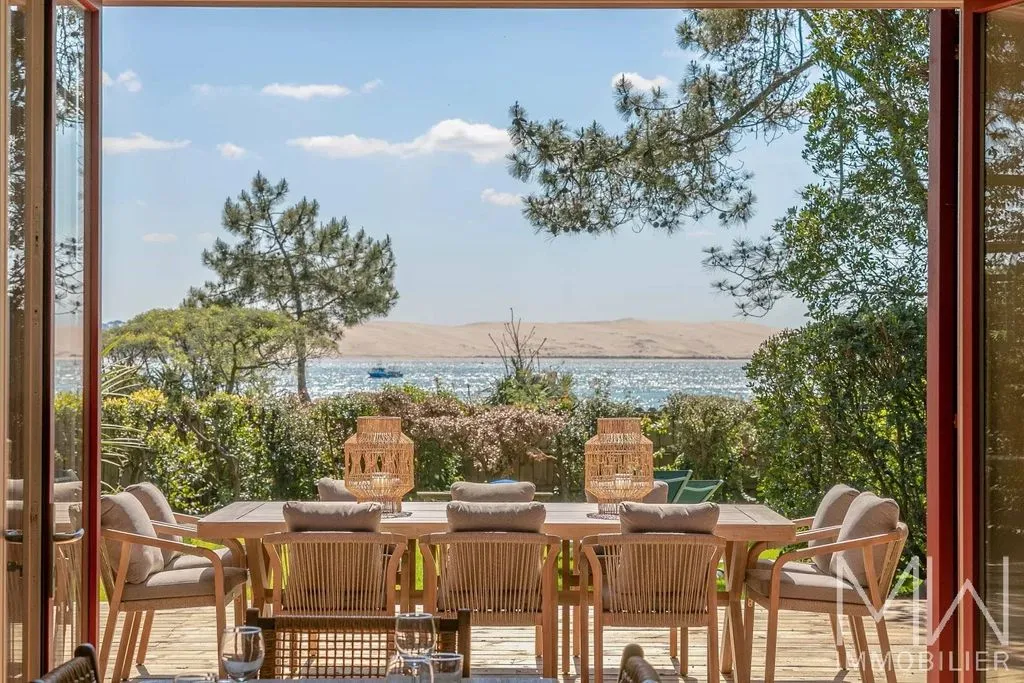 Terrace - Restored Villa with Beach Access in Cap Ferret