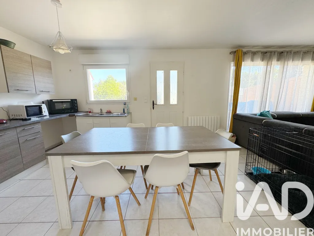 Dining Room - Renovated House with Garden in Amiens