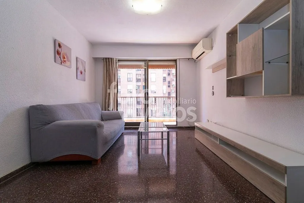 Living Room - Apartment with Balcony and Lift in La Carrasca